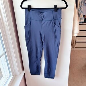 Navy blue lululemon size 8 leggings